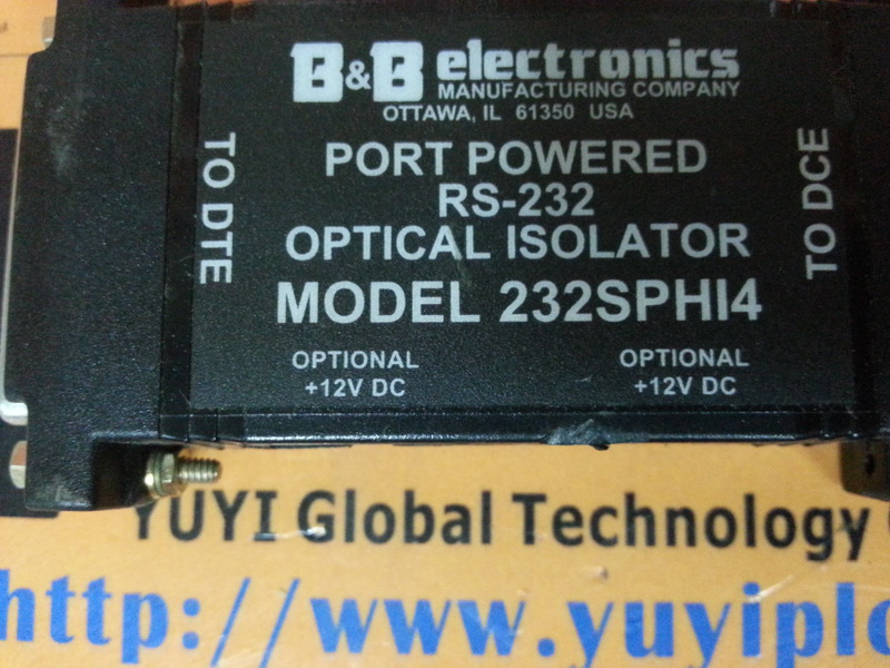 B&B OPTICAL ISOLATOR 232SPHI4 - 裕益科技自動化設備可程式編碼器PLC分散式控制系統DCS